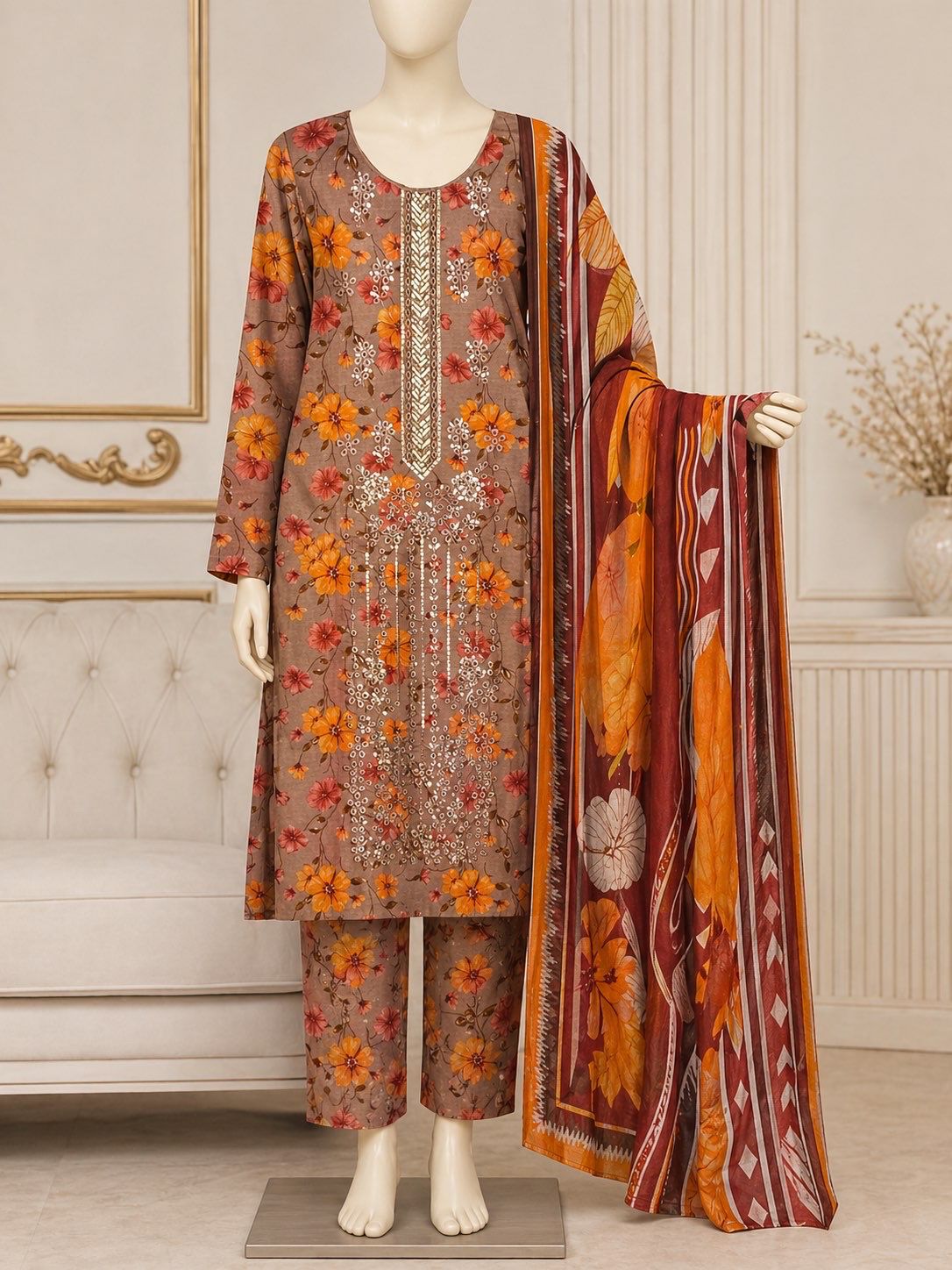 LAWN CHIFFON DUPATTA