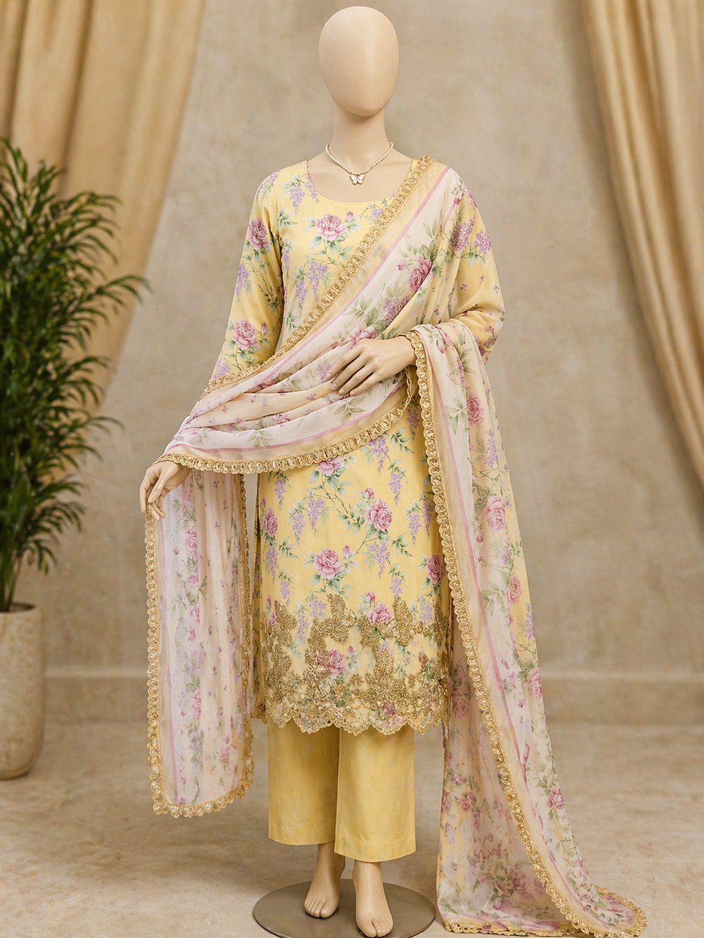 LAWN CHIFFON DUPATTA