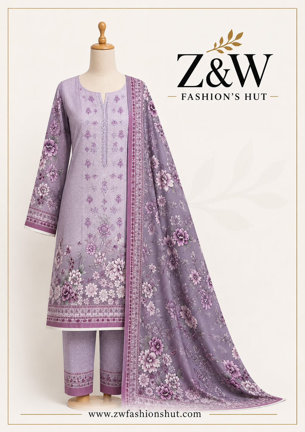 LAWN DUPATTA