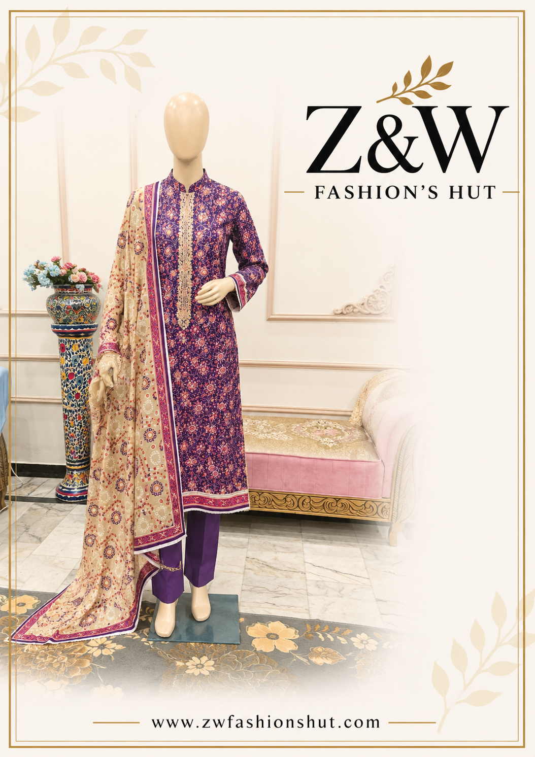 LAWN DUPATTA