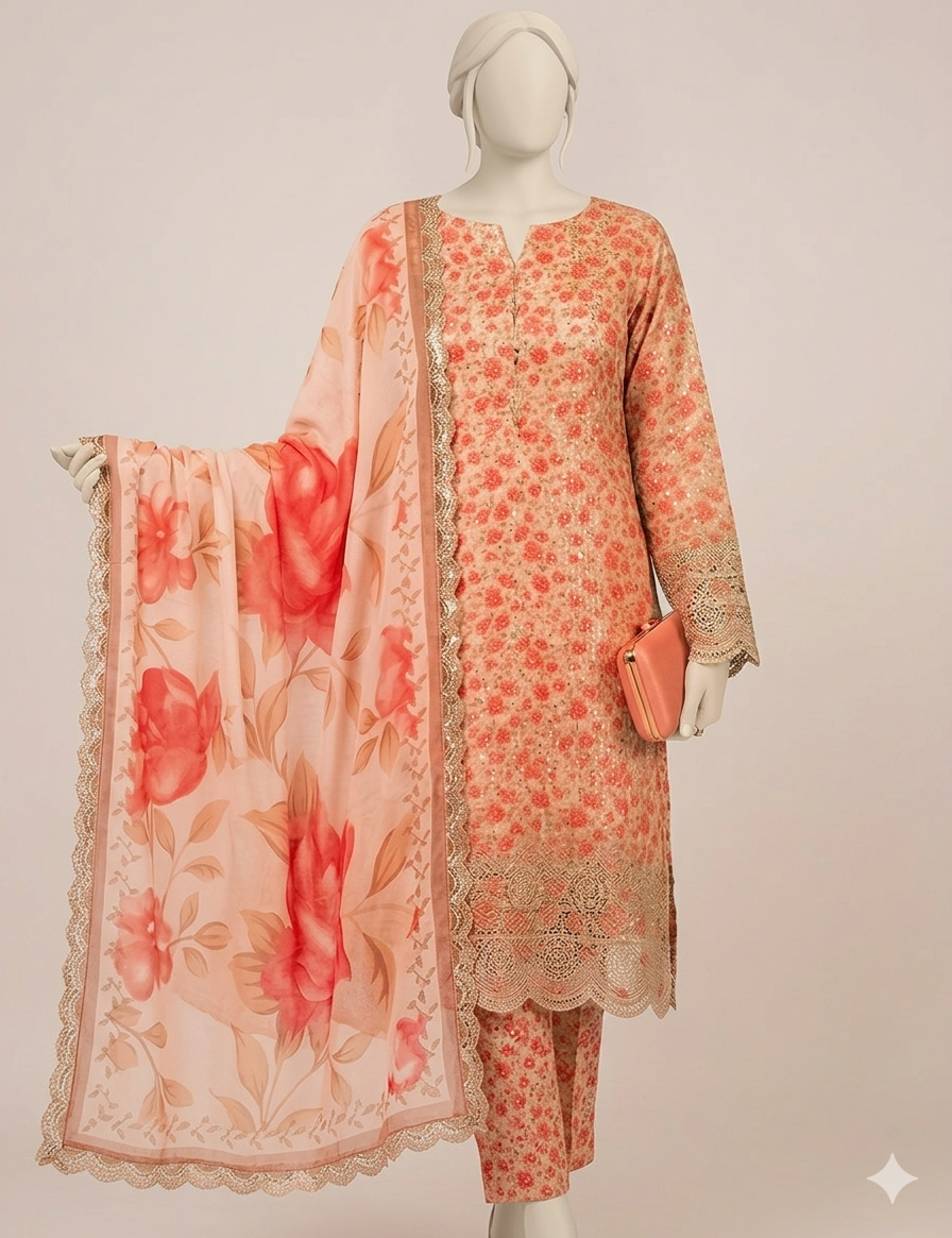 LAWN CHIFFON DUPATTA