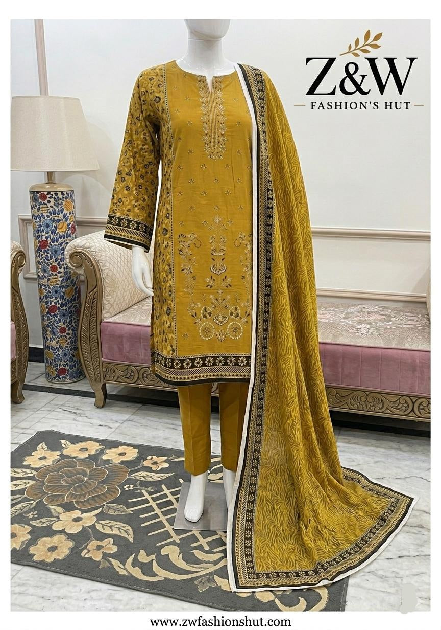 LAWN DUPATTA