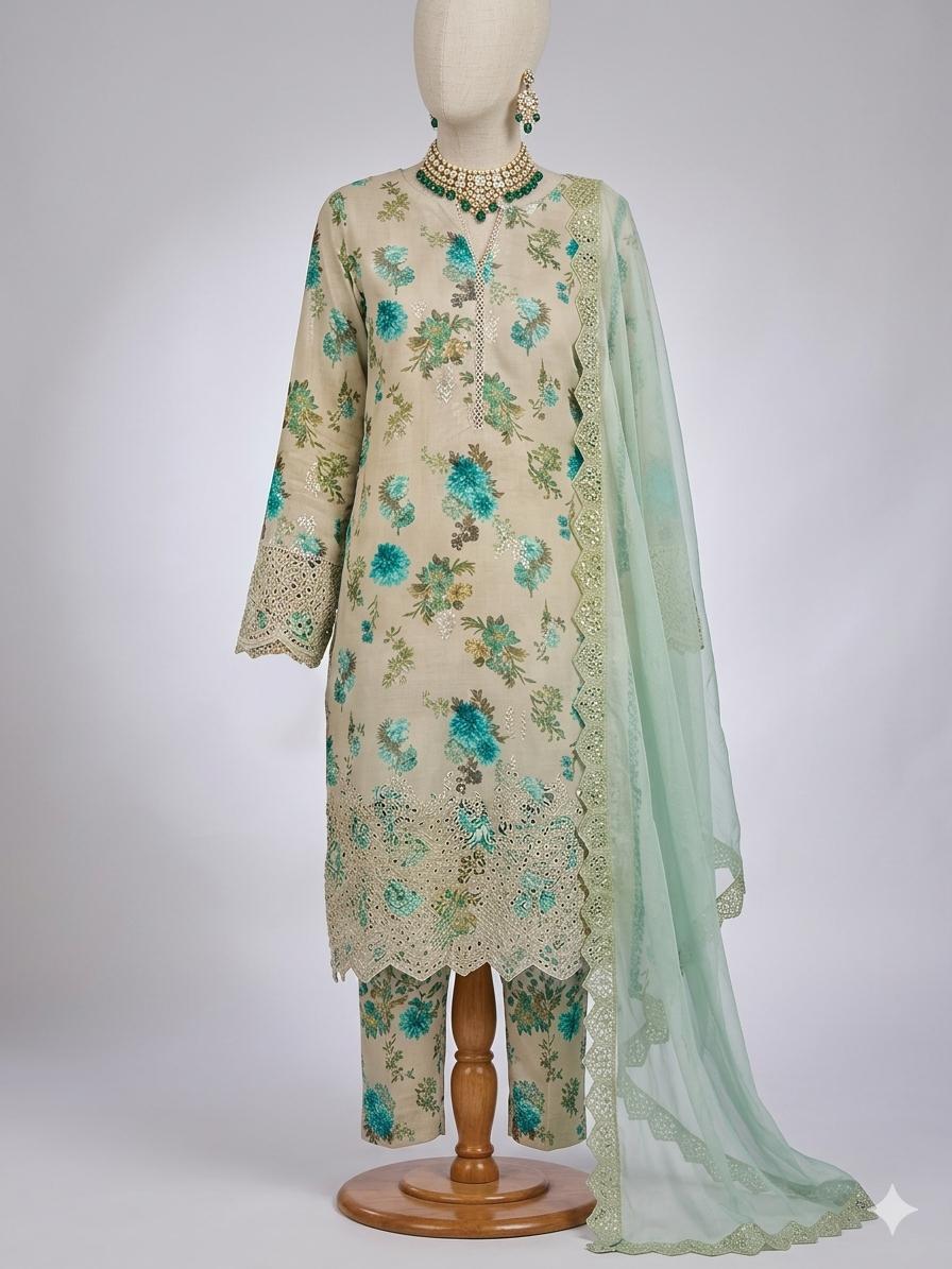 LAWN CHIFFON DUPATTA