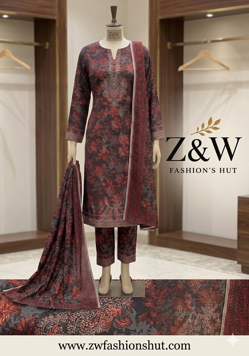 LAWN DUPATTA