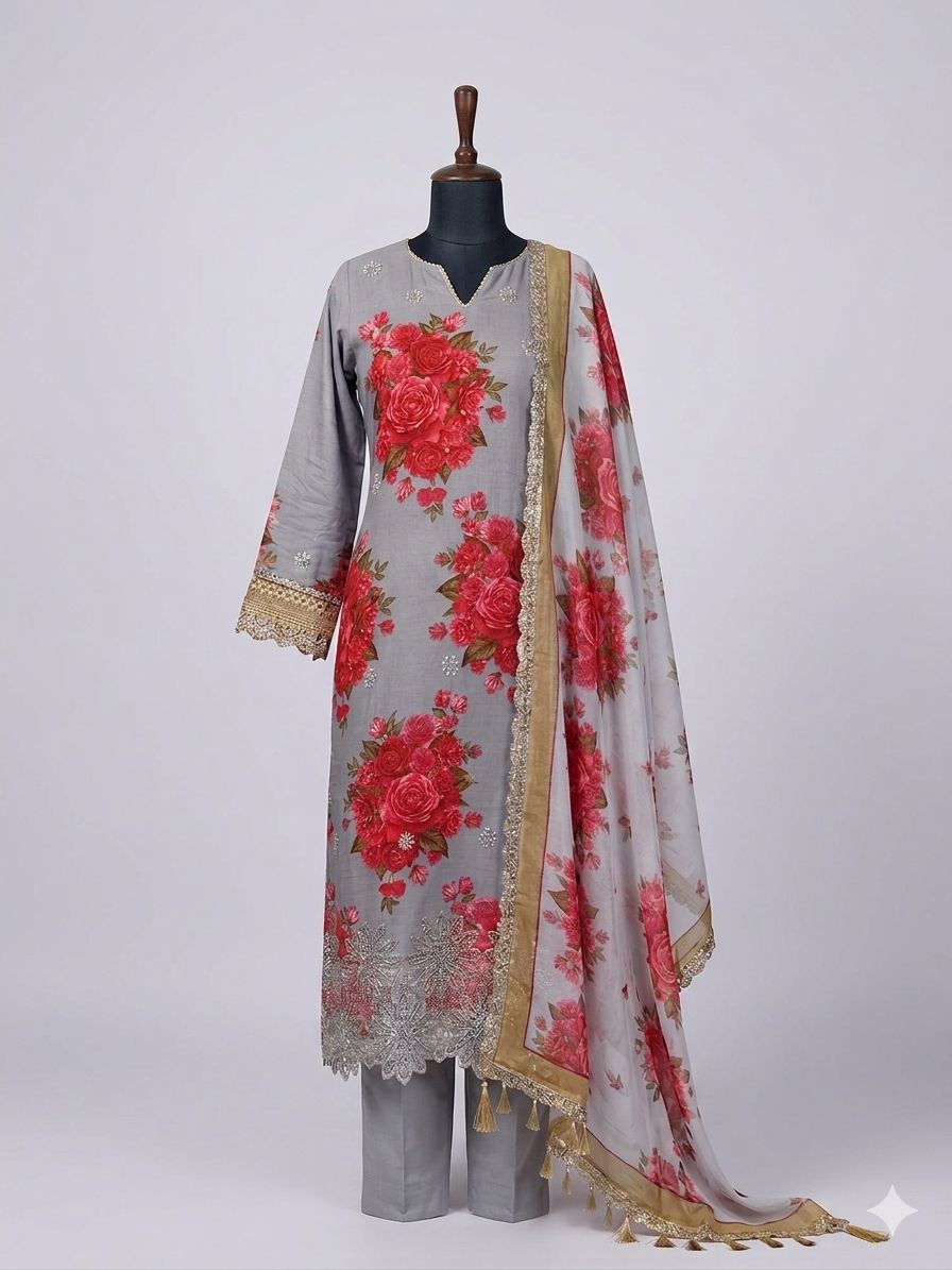 LAWN CHIFFON DUPATTA